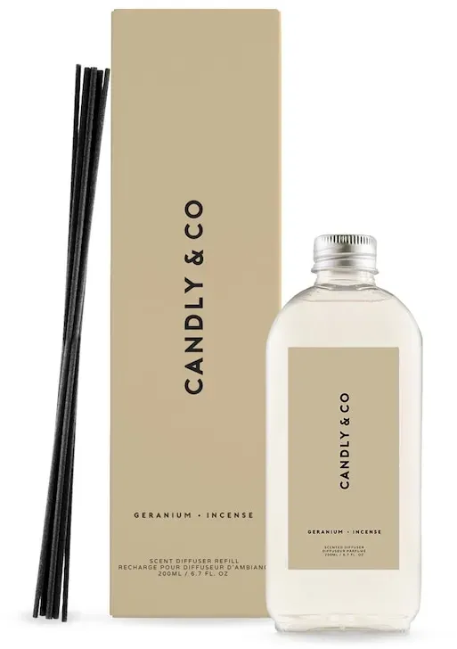 Candly&Co Ergänzung zum Diffusor No. 1 Geranie, Weihrauch Raumdüfte 200 ml 