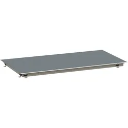 Kontakt-Kühlplatte "Glasgow", glatte Ausführung  1020x42x530mm (BxHxT)  f. Zentralkühlung