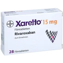 Xarelto 15 mg Filmtabletten 28 St