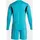 Joma Winner Langarm-set - Turquoise Fluor / Black - L