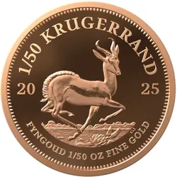 1/50 oz Gold-Krügerrand "Künstler-Edition"