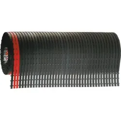 Kappes Bodenmatte ErgoPlusB1200 mm schwarz mit rotem Sicherheitsstreifen