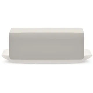 Alessi Butterdose Mattina Porzellan Grau