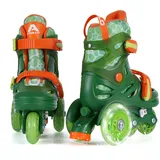 Apollo Kids My 1st Skates Adjustable - verstellbare Rollschuhe für Kinder, Größe 26-30, Roller Skates für Mädchen und Jungen, ideal für Anfänger, Trainings-Rollschuhe mit Doppelbremse
