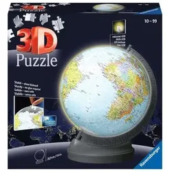 RAVENSBURGER 11549 3D Puzzle 540 Teile Globus mit Licht