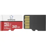 Renkforce RFmSD32 microSDHC-Karte 32 GB A1 Application Performance Class, v30 Video Speed Class inkl. SD-Adapter