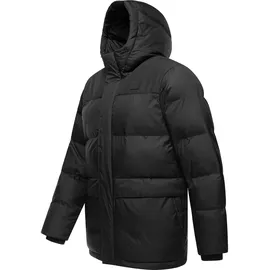 Ragwear Steppjacke »Steppjacke Mikkesh«, mit Kapuze Sportliche Herren Winterjacke mit Kapuze, schwarz