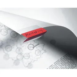 DURABLE Haftstreifen Quick Tab Duo, aus PET, farbig sortiert