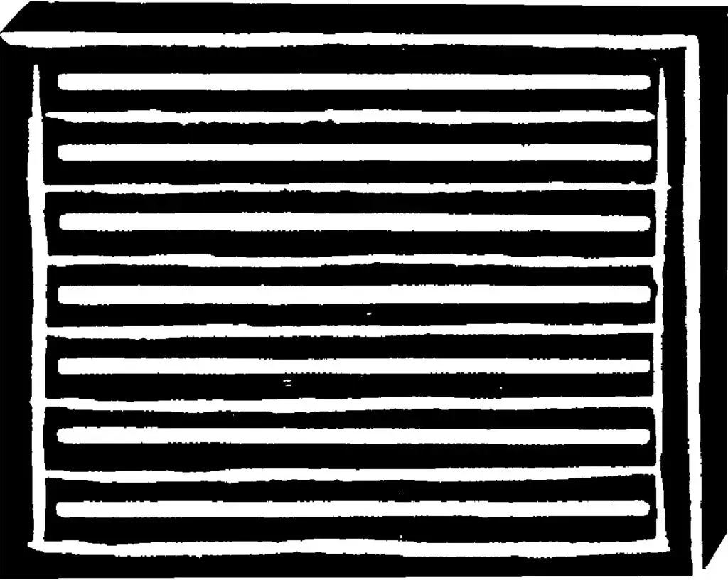 Flachroste aus Guß -  310 x 210 / 12 x 8
