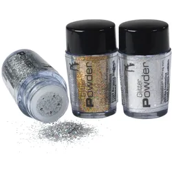 Glitzer Puder Make Up - gold