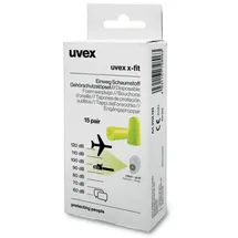 Uvex 2112133 x-fit Gehörschutzstöpsel 37 dB einweg 15 Paar