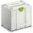 Systainer SYS3 M 337 Werkzeugkoffer weiß 39,6 x 29,6 x 33,7 cm