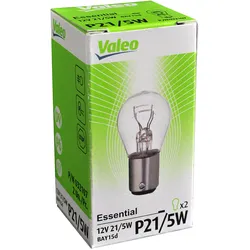 VALEO Glühlampe, Brems-/Schlusslicht Rückfahrleuchte Nebel-/Schlusslicht Park-/Positionsleuchte Tagfahrleuchte Blinkleuchte Nebelschlussleuchte Positi