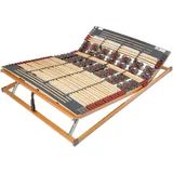 FMP Matratzenmanufaktur 7 Zonen Teller-Leisten Lattenrost Rhodos Komfort KF 140x200 cm