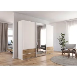 Rauch Schwebetürenschrank ELARA 271 x 210 x 62 cm Weiß