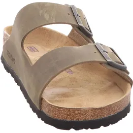 Birkenstock Arizona Weichbettung Nubukleder geölt faded khaki 46