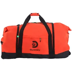 Umhängetasche DISCOVERY "Drive", Gr. B/H/T: 85.00cm x 58.00cm x 40.00cm, orange, Kunstfaser, Taschen, aus umweltfreundlichem RPET-Polyester
