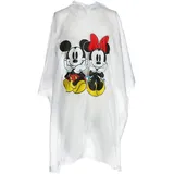 Disney Regenponcho Mickey und Minnie Mouse für Männer Einheitsgröße klar - Einheitsgröße Große Größen