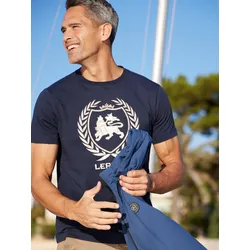 T-Shirt mit Logoprint - Classic Navy - S