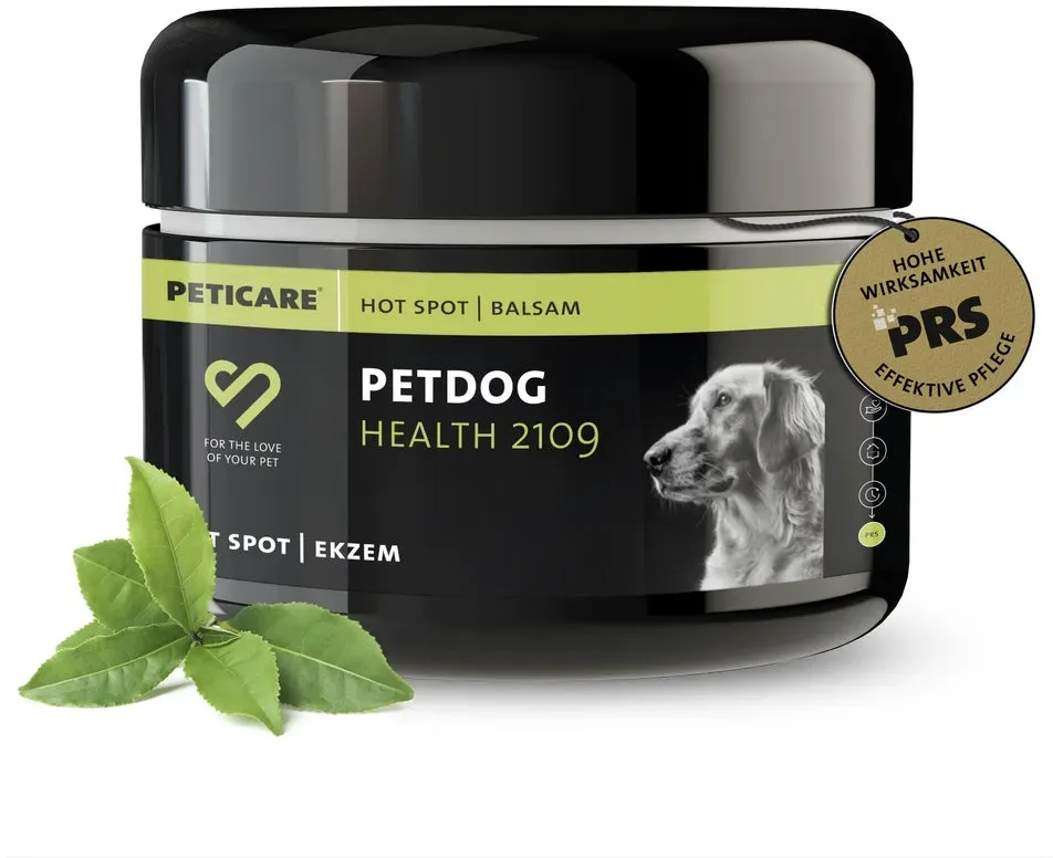 Peticare Hot-Spot Balsam für Hunde, speziell bei Hotspots & Ekzemen aller Art 50 ml