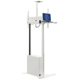 Hagor HP Twin Lift - Laptop Holder White Optionale Laptop-Ablage