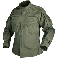 Helikon-Tex Boys CPU Jacke Shirt-Polycotton Ripstop-Olive Green, Grün, L