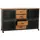 Mendler HWC-N28 Kommode 90x150x40 beige/schwarz