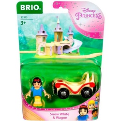 BRIO® Spielzeug-Eisenbahn Disney Princess Schneewittchen mit Waggon