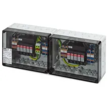 Phoenix Contact Überspannungsschutzbox 4 MPPT, Typ 1+2 je 2 x In / Out, I max je 40 A, Klemmen