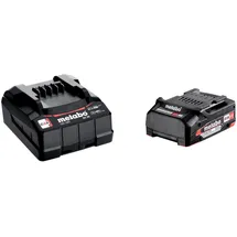 Metabo Basis Set 1x Li-Power Akkupack 18 V 2,0 Ah Akku + SC 36 Ladegerät