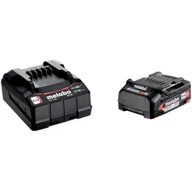 Metabo Basis Set 1x Li-Power Akkupack 18 V 2,0 Ah Akku + SC 36 Ladegerät