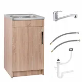 stamar Unterschrank Spülenschrank 50 x 40 x 0 cm Braun