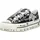 nan-ku Damen Plateau-Sneaker Schwarz 40