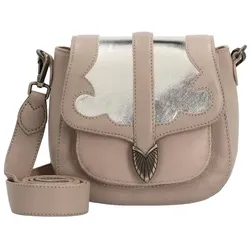 Cowboysbag Western Umhängetasche Leder 18 cm  beige