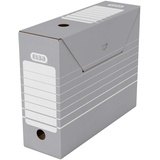 Elba Archivboxen Tric grau/weiß 11,0 x 34,0 x 27,0 cm