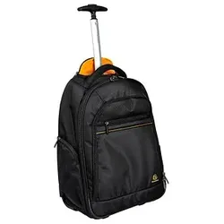 Exacompta Rucksack-Trolley Exactive Kunstfaser schwarz, orange