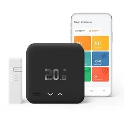tado° V3+ Starter Set Smarte Heizung Fußboden (Verkabelt) • 1 Thermostat • sw