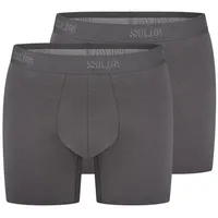 SLOGGI Retro Boxer grau XXL 2er Pack