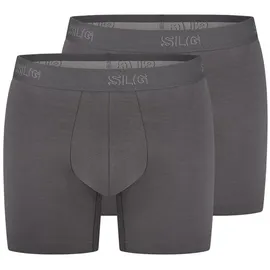 SLOGGI Retro Boxer grau XXL 2er Pack