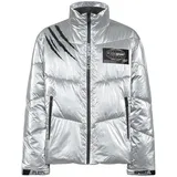 Plein Sport Winterjacke schwarz/silber XXL