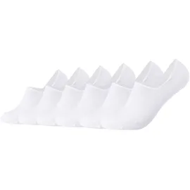 CAMANO Füßlinge 6er Pack Weiß 39-42