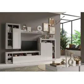 Home Affaire Mehrzweckschrank Hamburg 108 x 126 x 42 cm Weiß