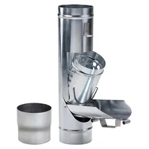 Florantia Laubsammler Zink mit Korb DN 100 inkl. Adapter
