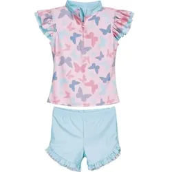 Playshoes UV-Schutz Bade-Set Schmetterlinge, 122/128
