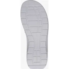 CAPRICE Leder-Keilsandaletten in Weiß 39