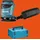 Makita DBO180ZJ ohne Akku + Makpac Gr. 2