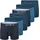 CAMANO Boxershorts comfort blau S 6er Pack