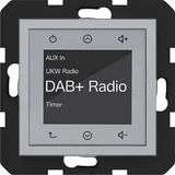 Hager Radio Touch titan matt