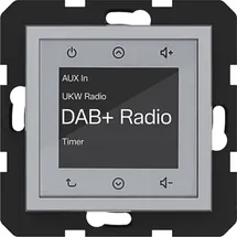 Hager Radio Touch titan matt