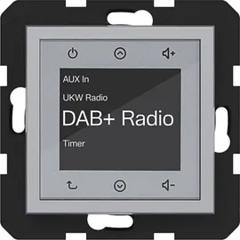 Hager Radio Touch titan matt
